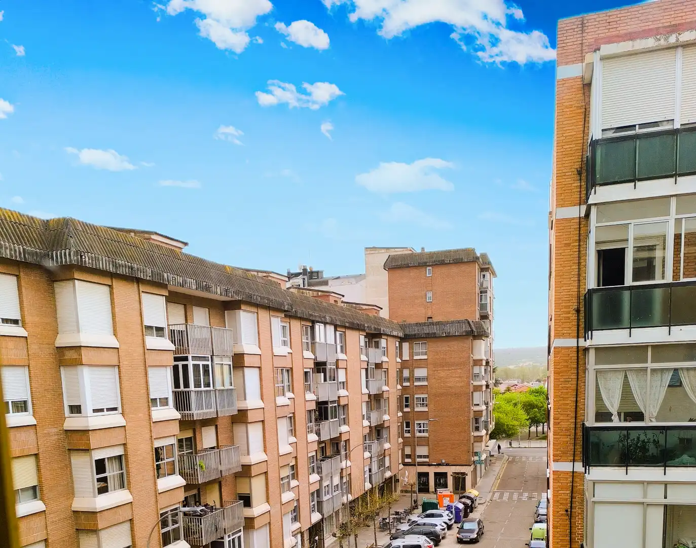 Vista exterior de Pis en venda en Palencia amb Calefacció, Terrassa i Forn