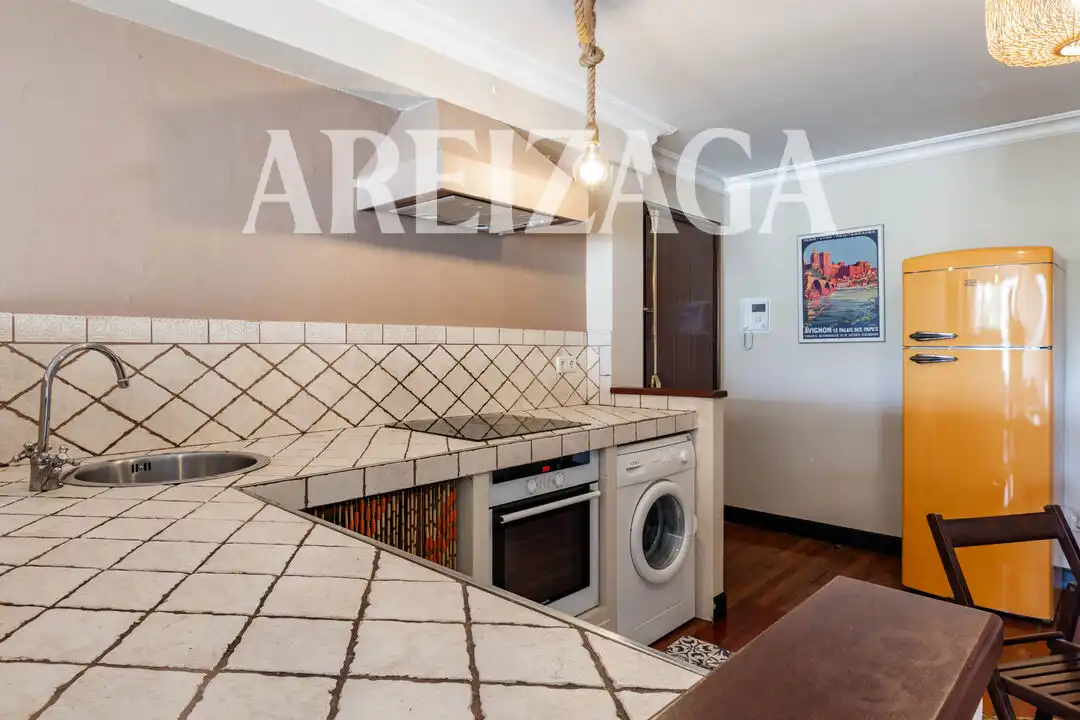 Cocina de Piso en venta en Donostia - San Sebastián  con Aire acondicionado, Calefacción y Jardín privado