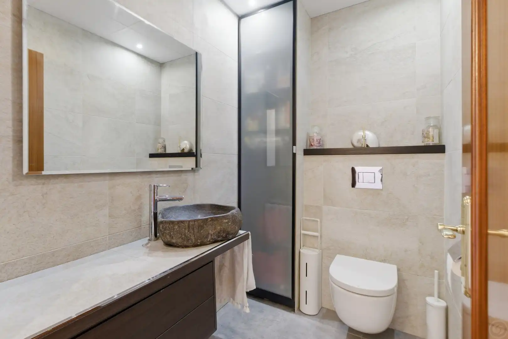 Badezimmer von Haus oder Chalet zum Verkauf in Girona mit Terrasse und Schwimmbad
