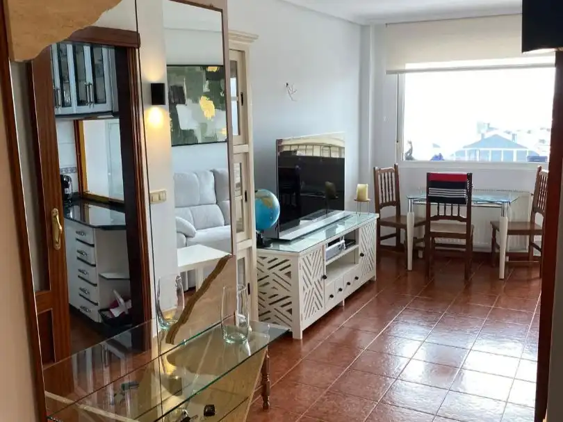 Living room of Apartments for rent in Suances  with Heating, Private garden and Terrace