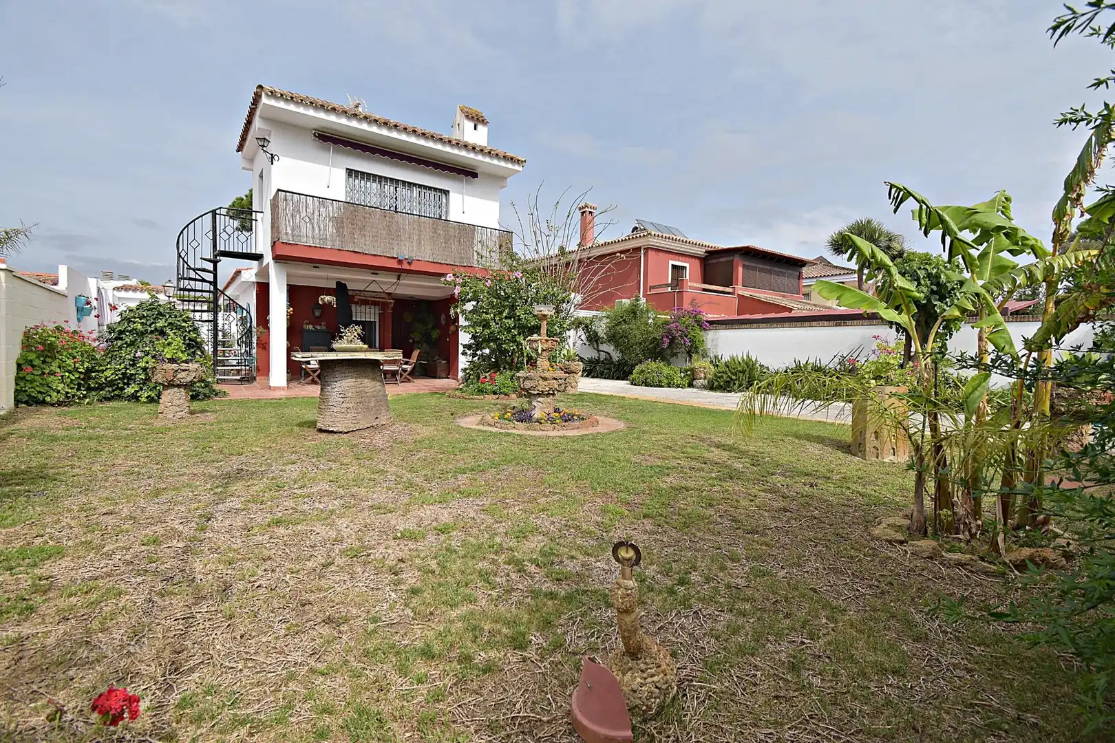 Jardí de Casa o xalet en venda en El Puerto de Santa María amb Aire condicionat i Jardí privat