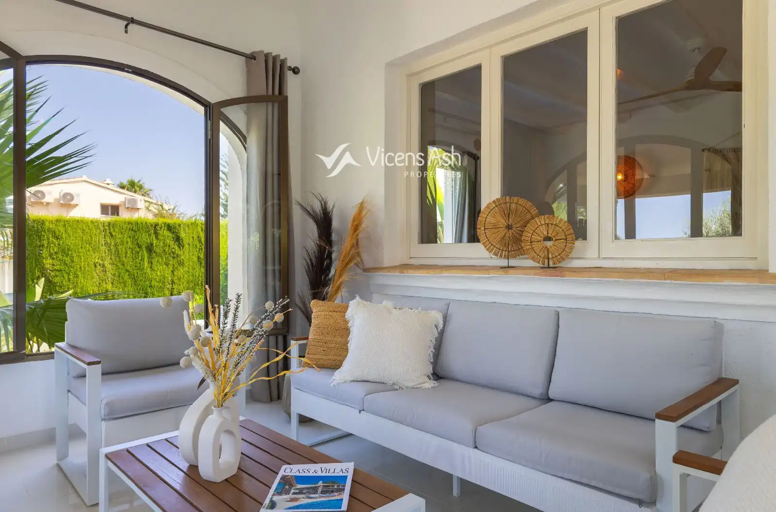 Sala de estar de Casa o chalet en venta en Jávea / Xàbia con Aire acondicionado, Calefacción y Piscina