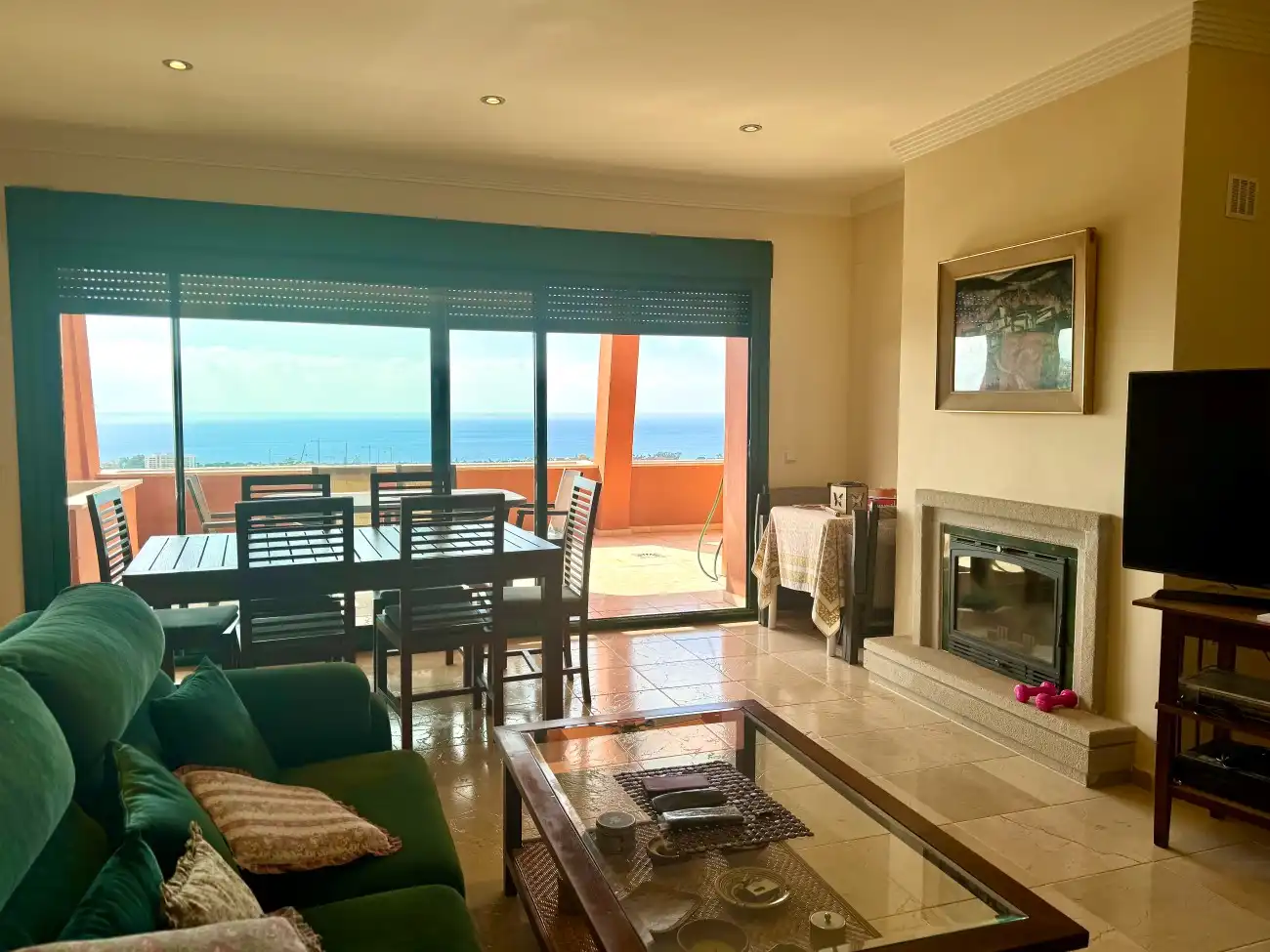 Living room of Apartments for sale in Marbella  with Terrace, Storage room and Furnished