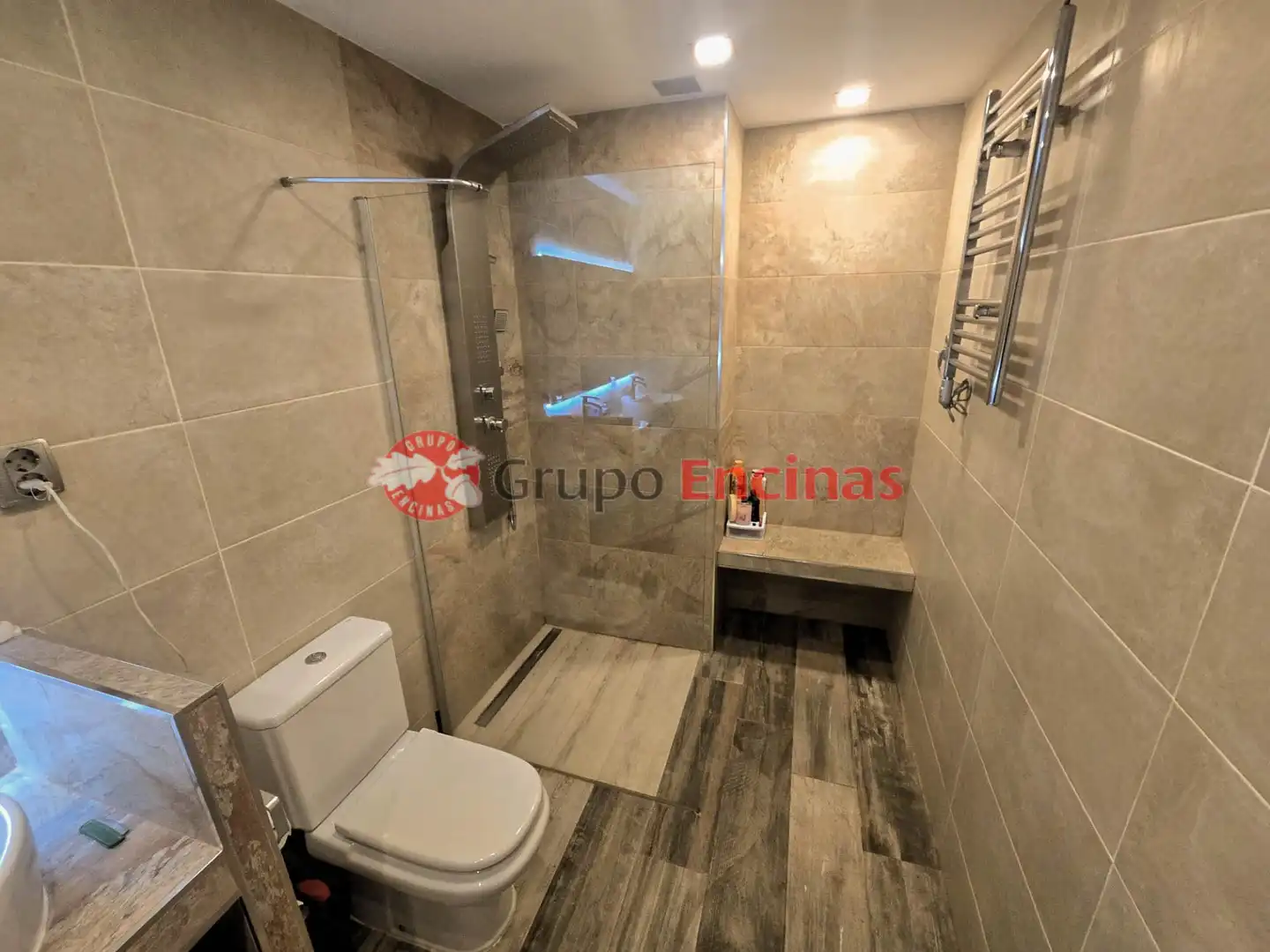 Baño de Casa o chalet en venta en Parla con Aire acondicionado, Calefacción y Jardín privado