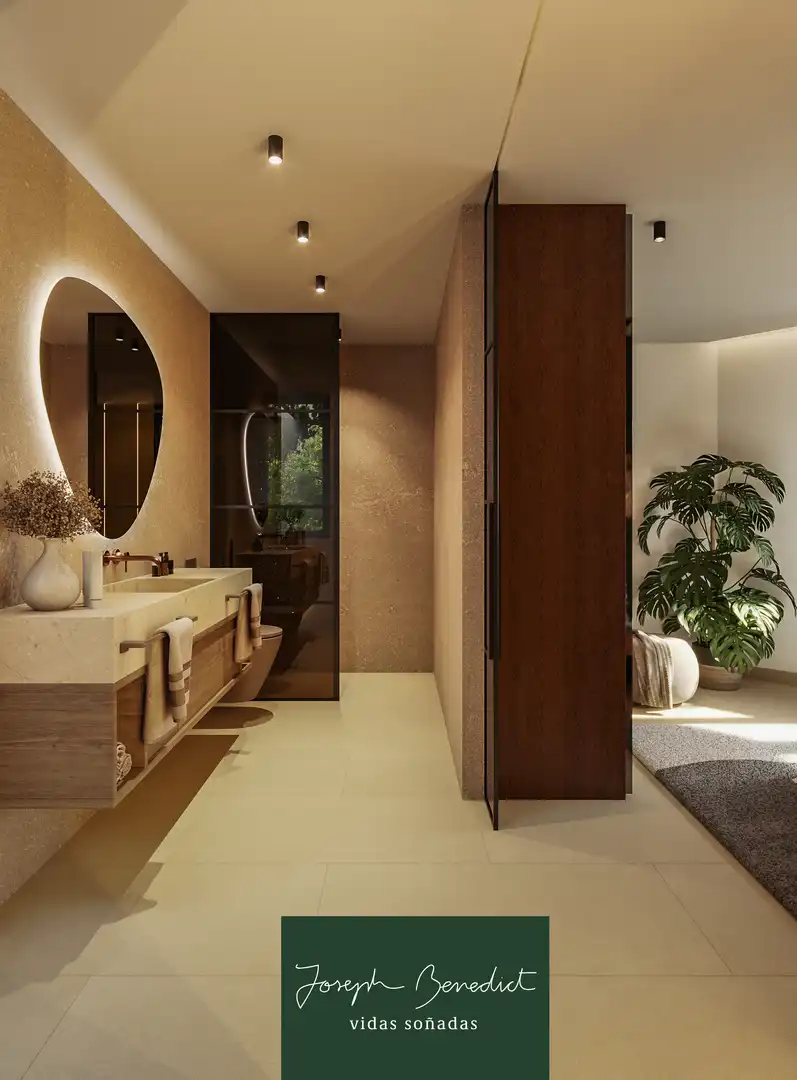 Baño de Dúplex en venta en Castelldefels con Aire acondicionado, Calefacción y Parquet
