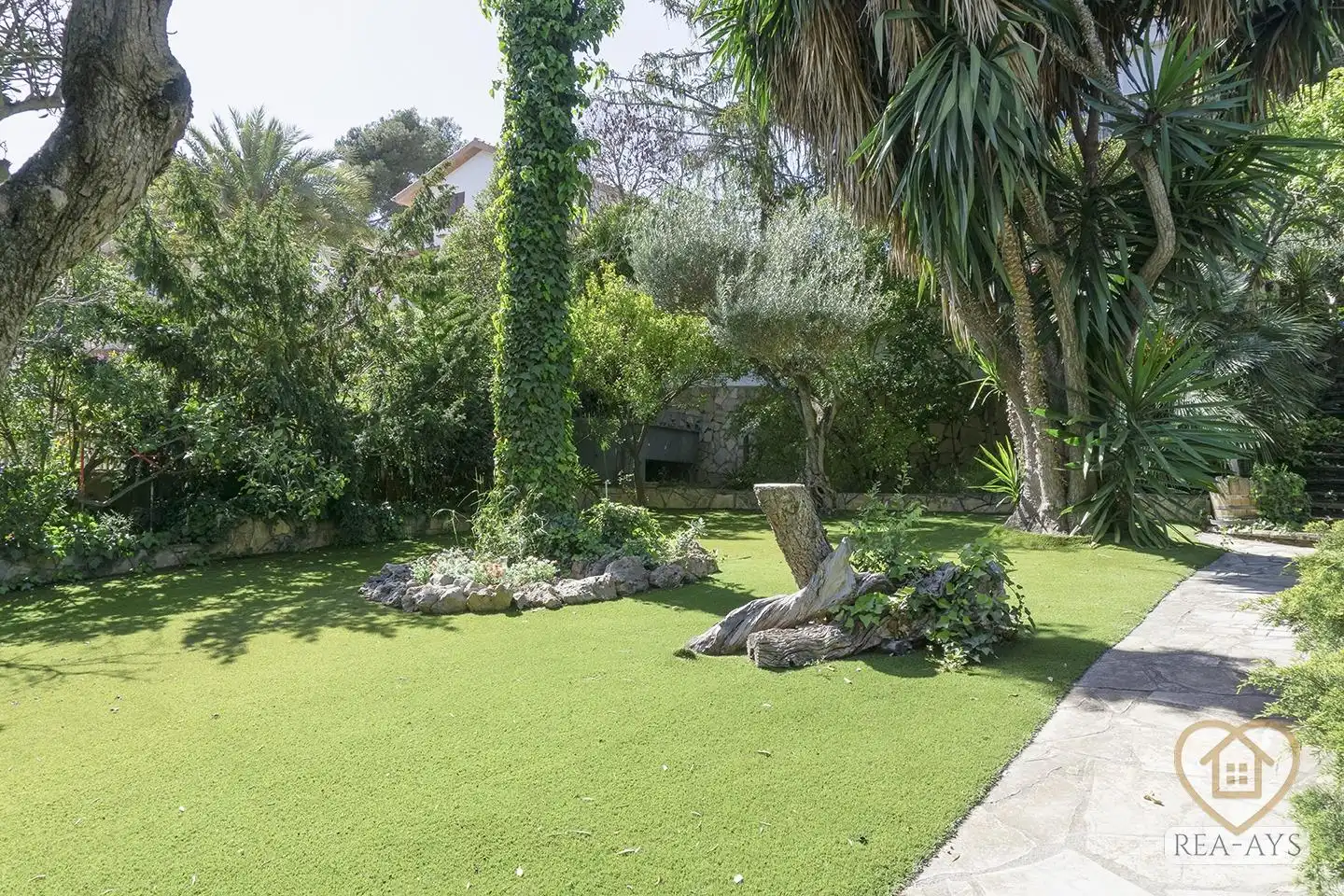 Jardín de Casa o chalet en venta en Vallirana con Jardín privado, Terraza y Trastero