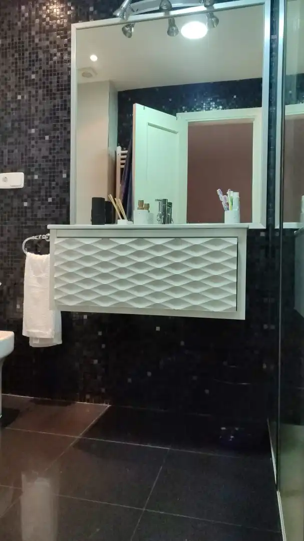 Baño de Casa adosada en venta en Campo de Criptana con Aire acondicionado, Calefacción y Trastero