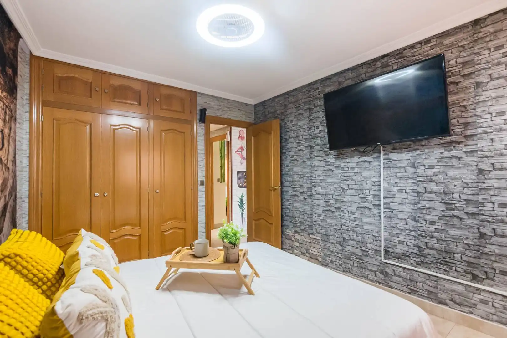 Bedroom of Flat for sale in Murcia  with Air Conditioner, Heating and Storage room