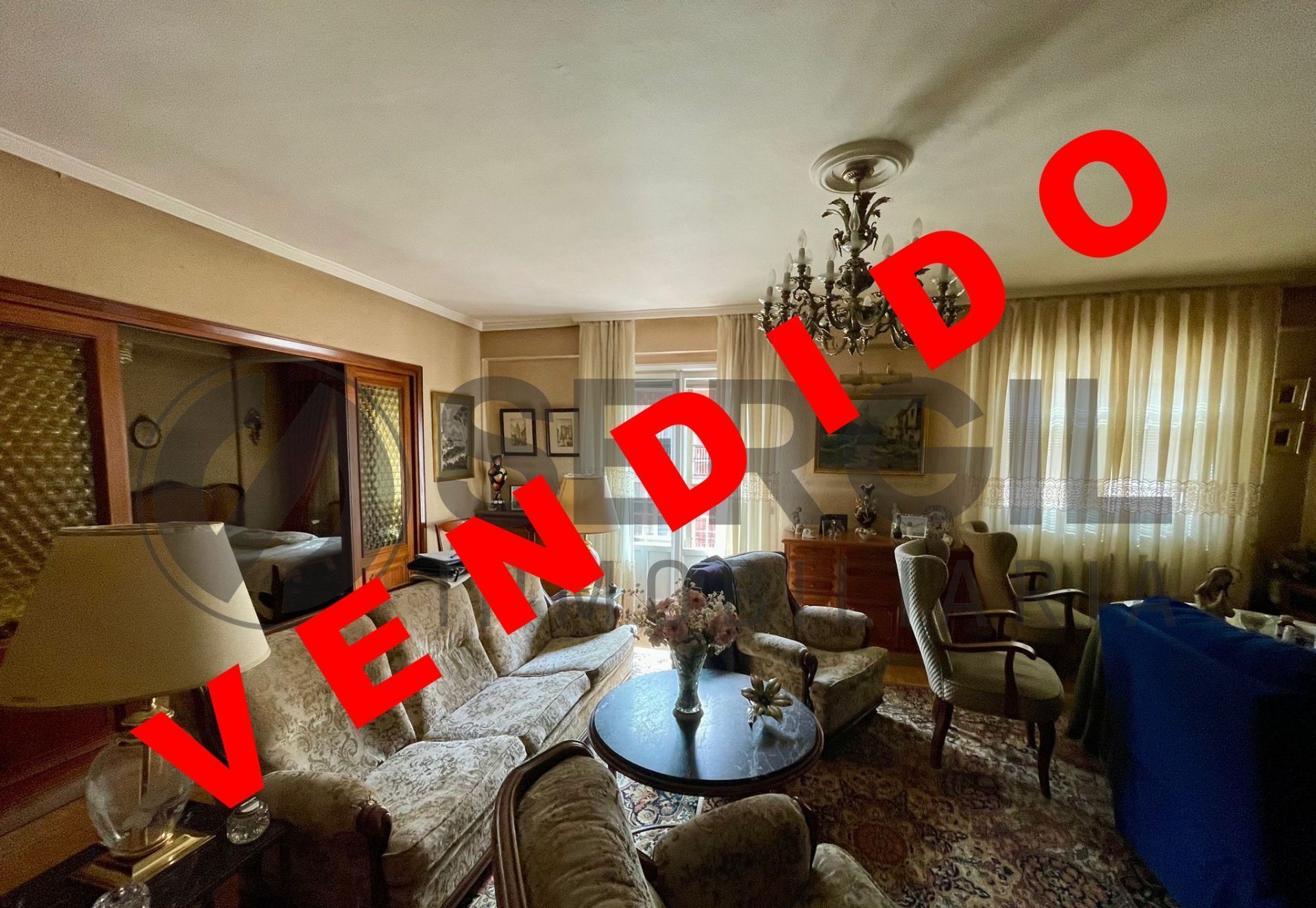 Sala d'estar de Pis en venda en Segovia Capital amb Terrassa