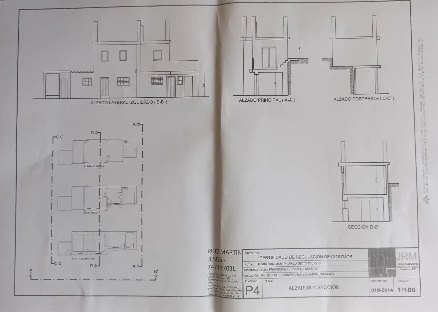 Finca rústica en venta en POLIGO NO 8 PARCELA 460 GRANADA LANJARON, Lanjarón