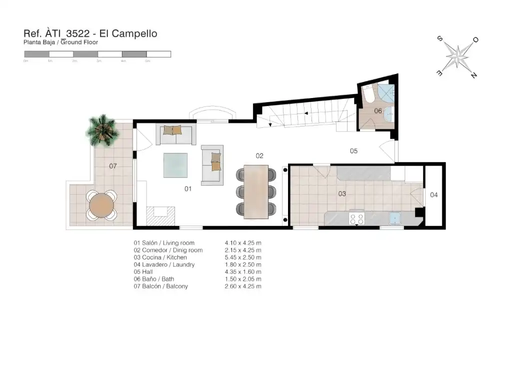 Ático en venta en El Campello con Aire acondicionado, Terraza y Amueblado