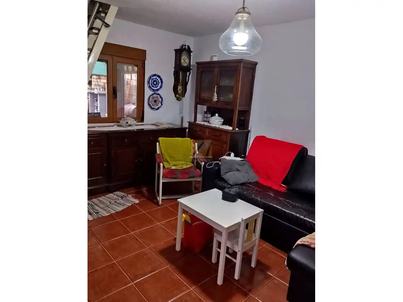 Sala de estar de Finca rústica en venta en Oviedo  con Jardín privado y Terraza