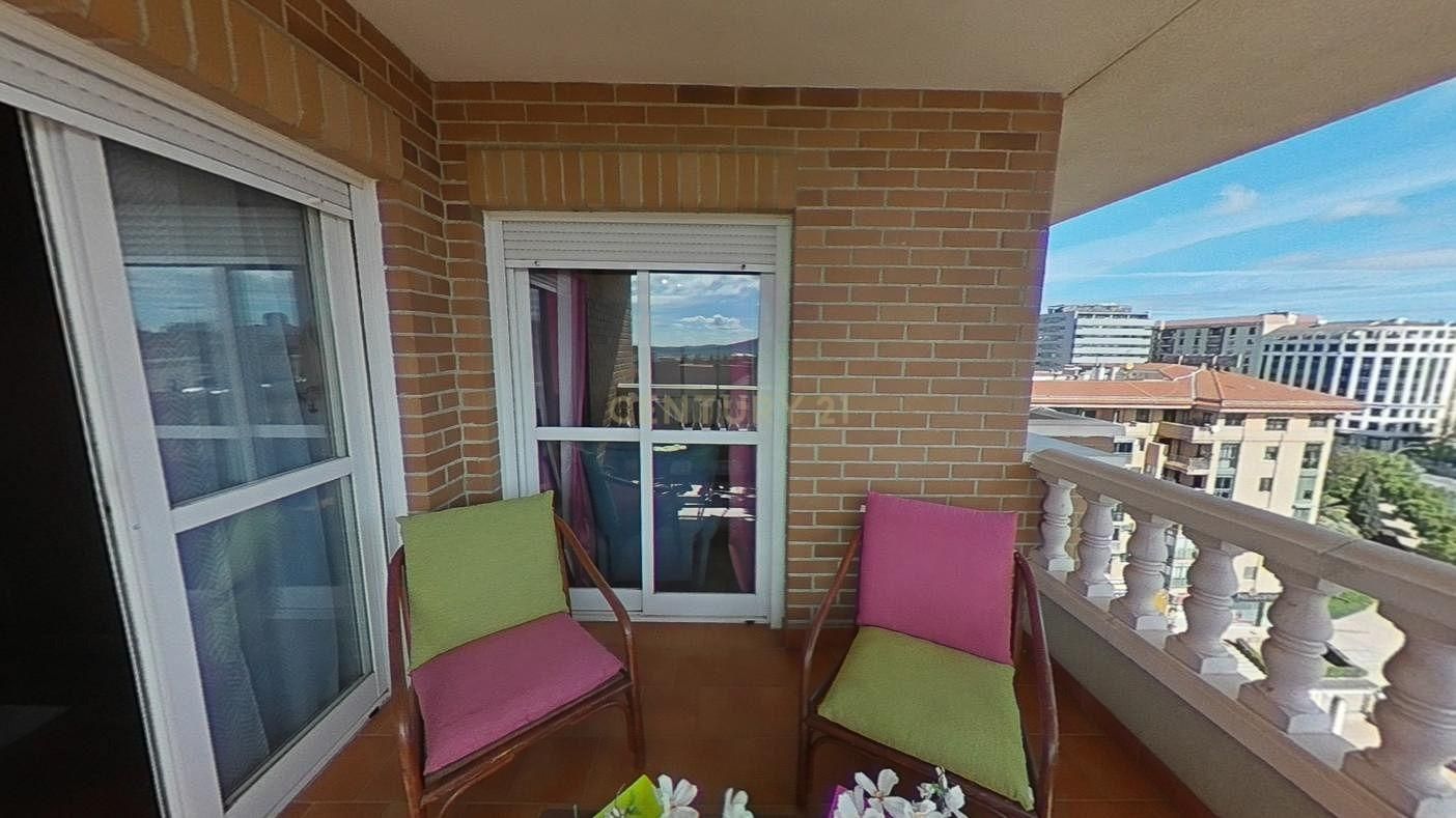 Balcony of Duplex for sale in Cáceres Capital  with Air Conditioner and Storage room