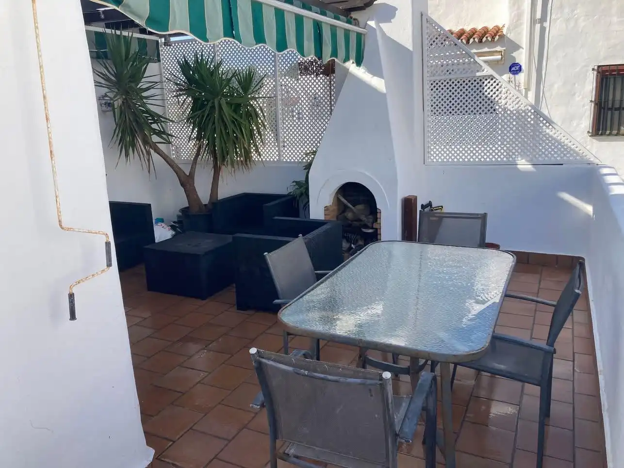 Terraza de Casa adosada en venta en Manilva con Aire acondicionado, Terraza y Horno