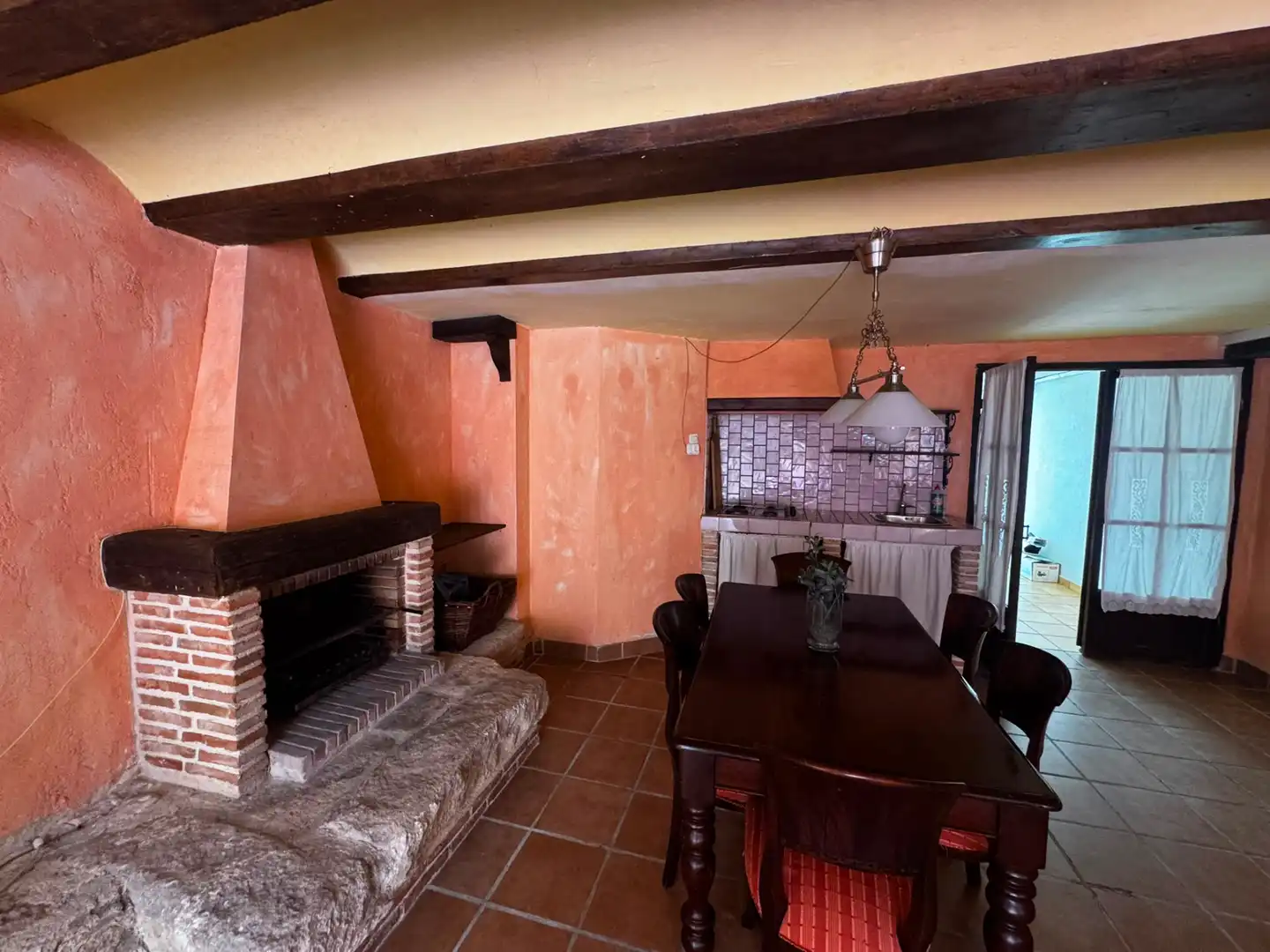 Menjador de Casa o xalet de lloguer en Alicante / Alacant amb Aire condicionat, Jardí privat i Parquet