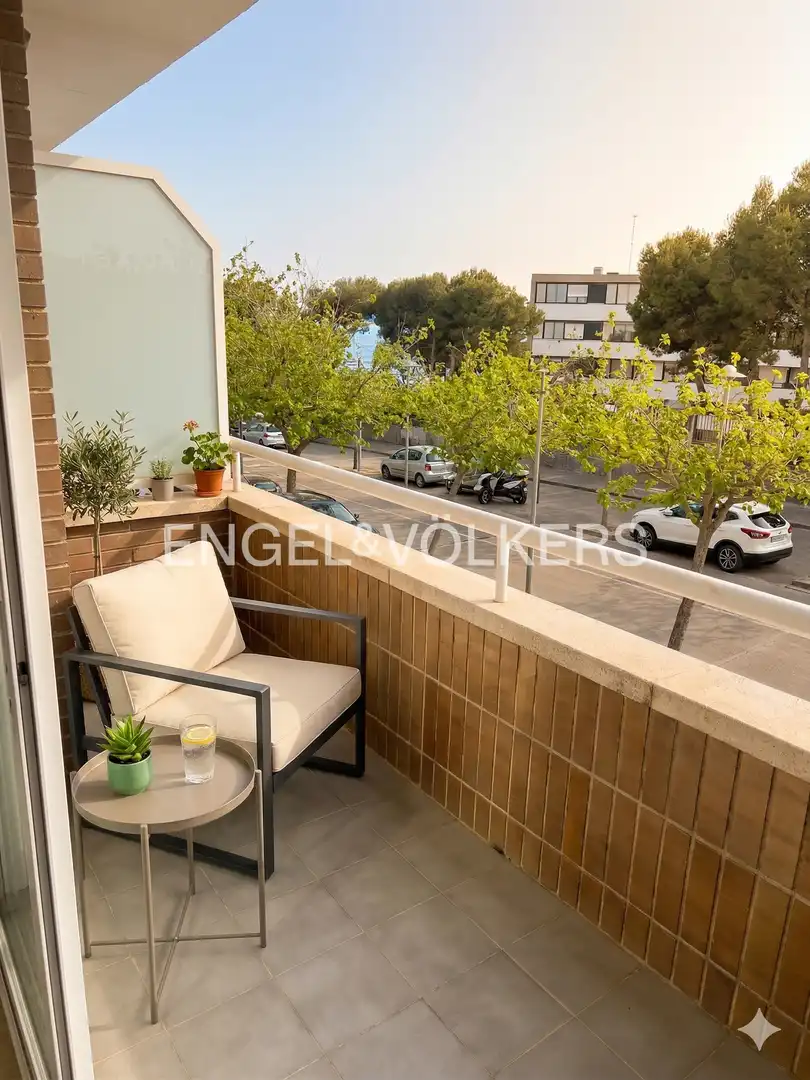 Terraza de Casa adosada en venta en Vilanova i la Geltrú con Aire acondicionado, Calefacción y Parquet