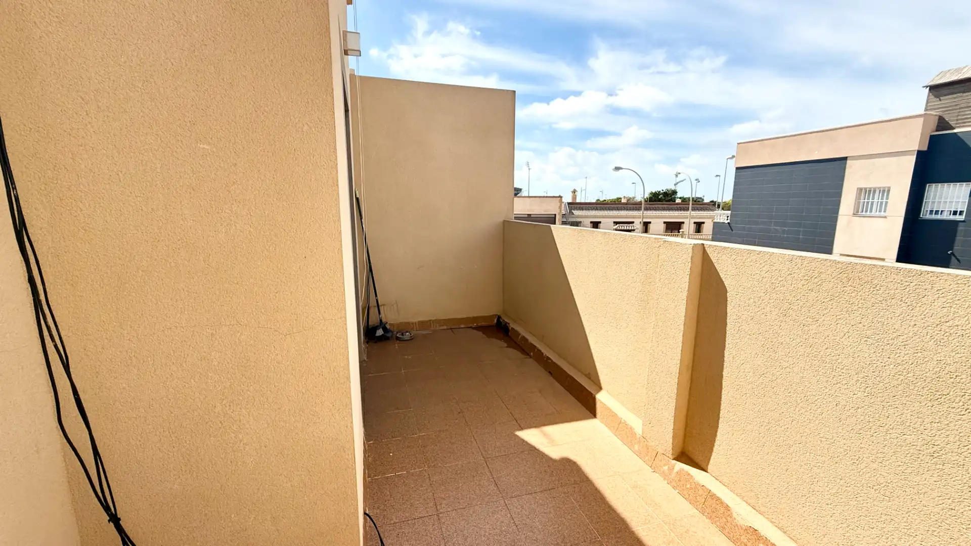 Balcony of Houses for sale in Roquetas de Mar  with Terrace and Furnished