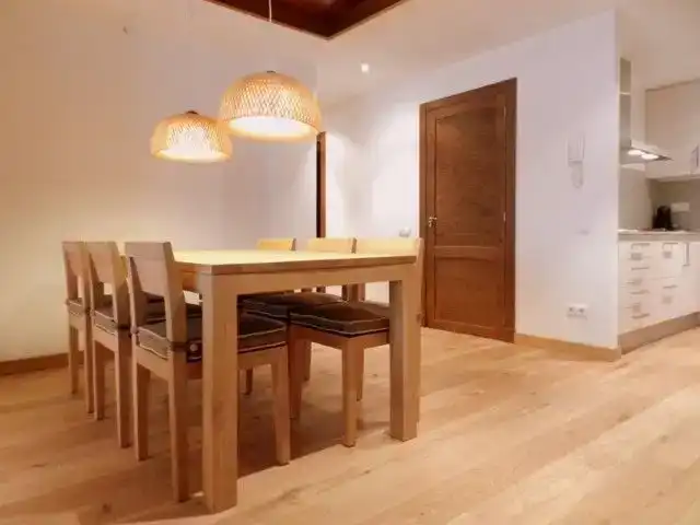 Dining room of Flat for rent in Naut Aran  with Storage room, Furnished and Balcony