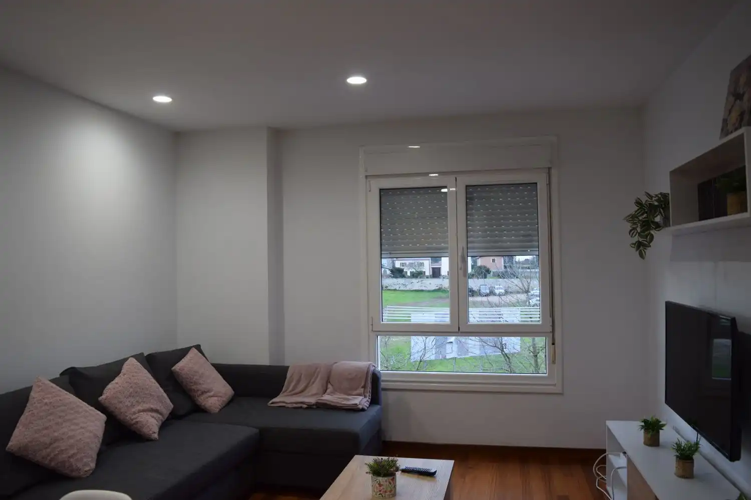 Living room of Flat for sale in El Franco 