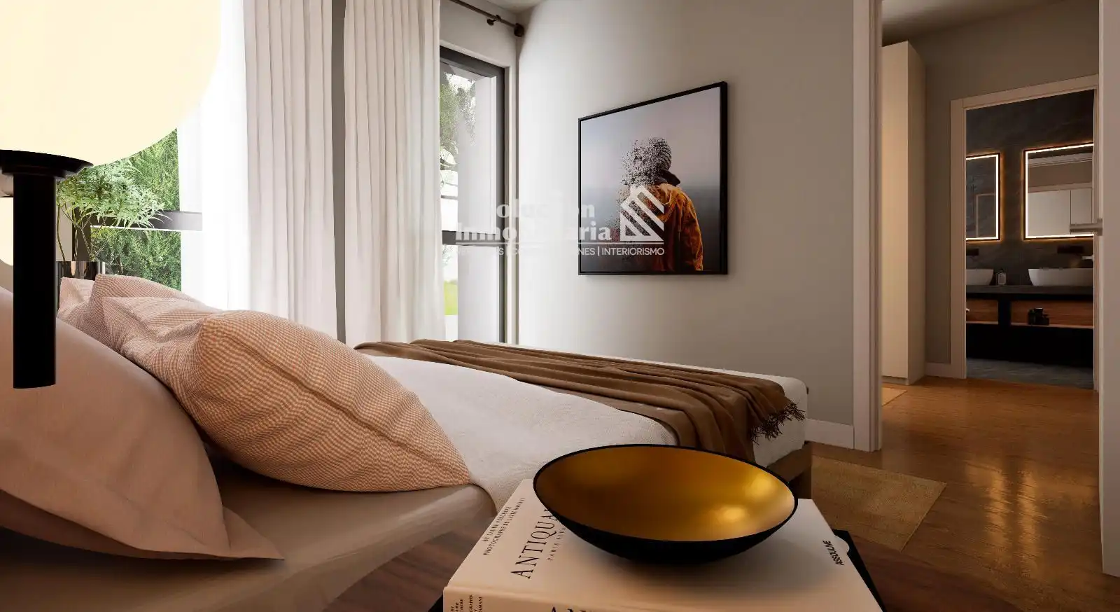 Habitación de Casa adosada en venta en Salamanca con Calefacción