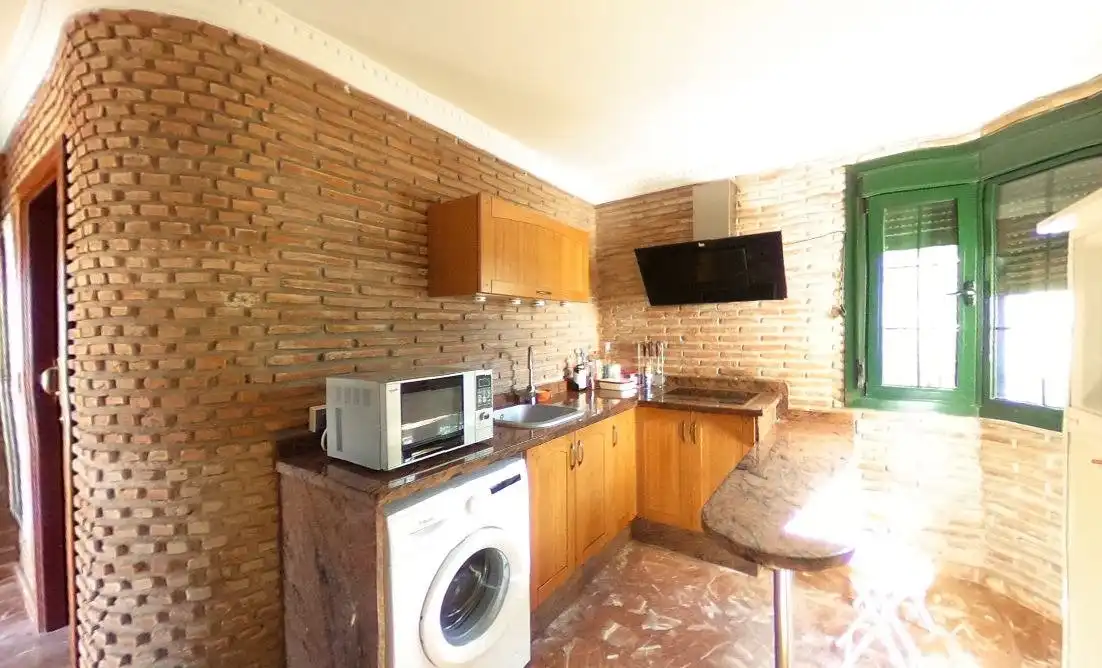 Kitchen of Houses for sale in Málaga  with Air Conditioner, Private garden and Terrace