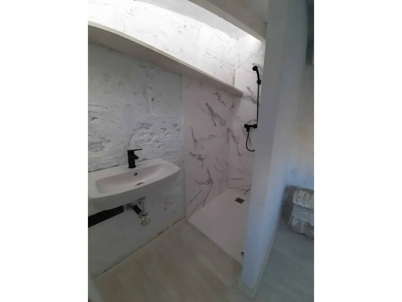 Bany de Casa o xalet en venda en Sa Pobla amb Aire condicionat, Terrassa i Piscina