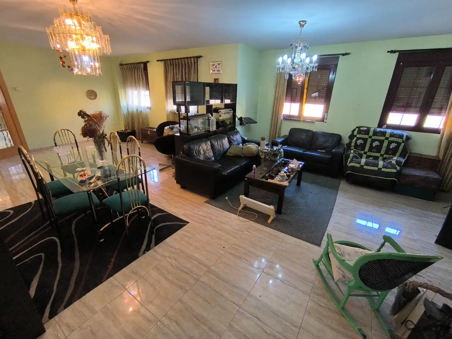 Sala de estar de Casa o chalet en venta en Frechilla con Calefacción, Jardín privado y Parquet