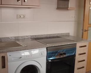 Kitchen of Flat to rent in A Estrada   with Heating, Oven and Washing machine