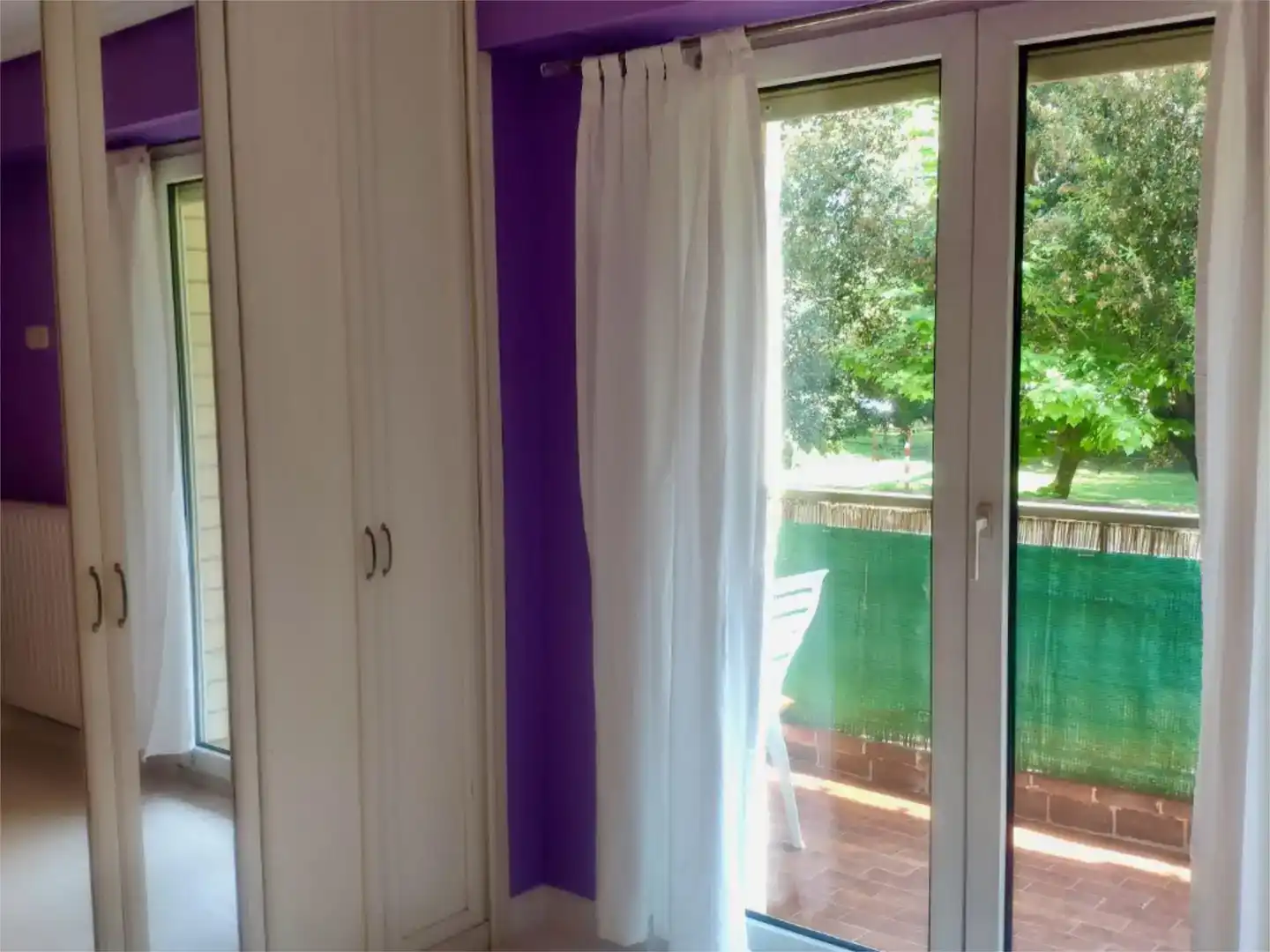 Terrasse von Wohnung zur Miete in Zarautz mit Privatgarten, Parkett und Schwimmbad
