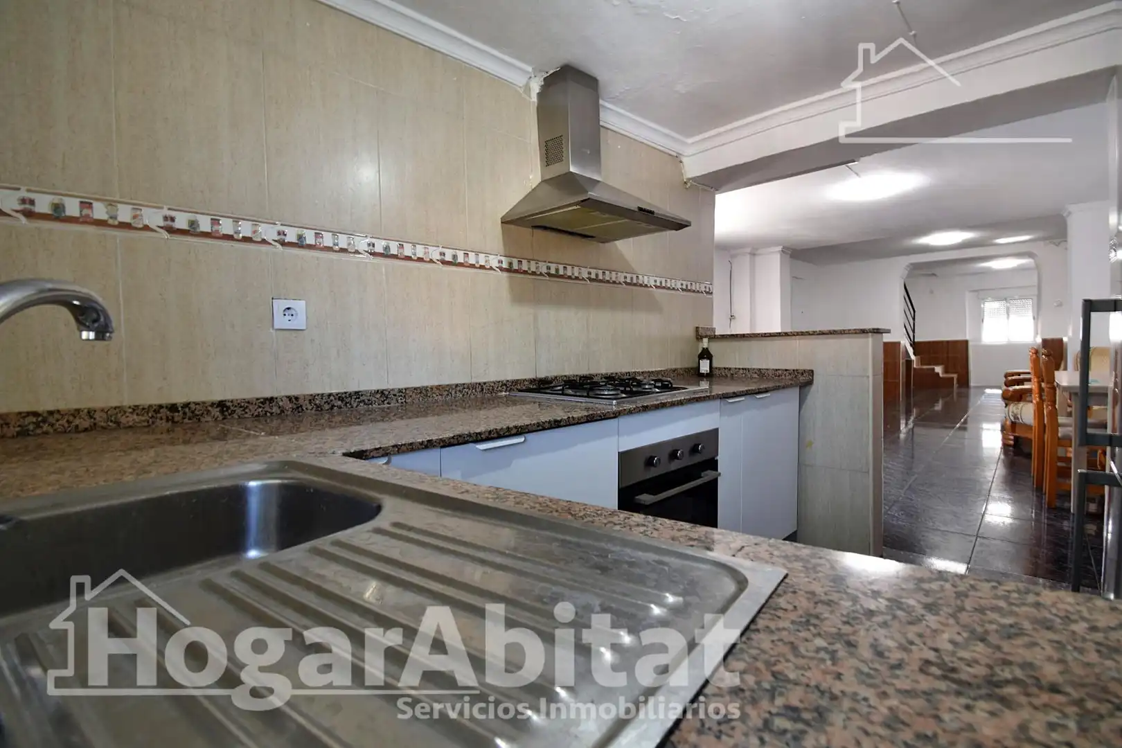 Kitchen of Houses for sale in Oliva  with Air Conditioner, Heating and Terrace