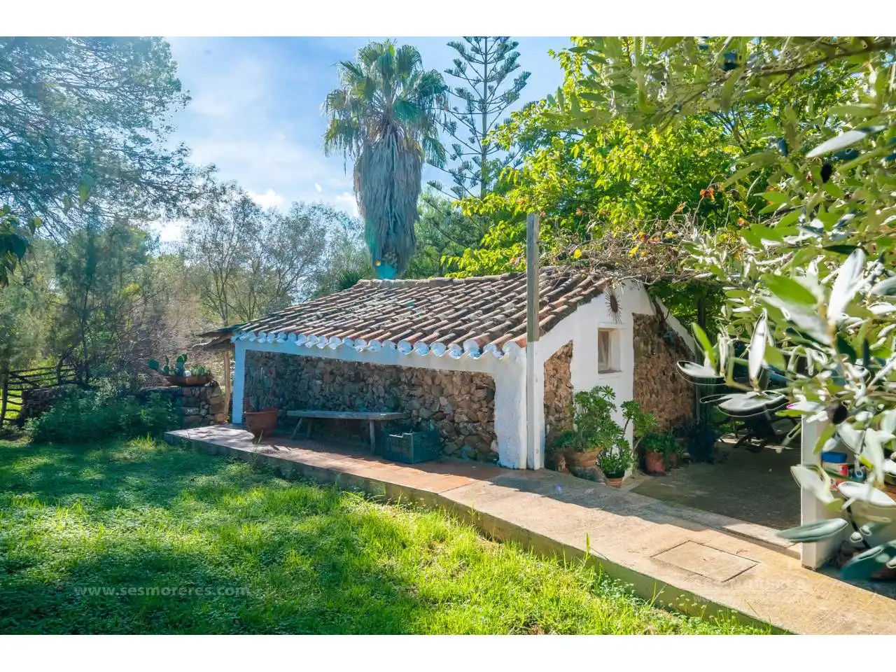 Jardí de Finca rústica en venda en Maó - Mahón amb Calefacció, Jardí privat i Terrassa