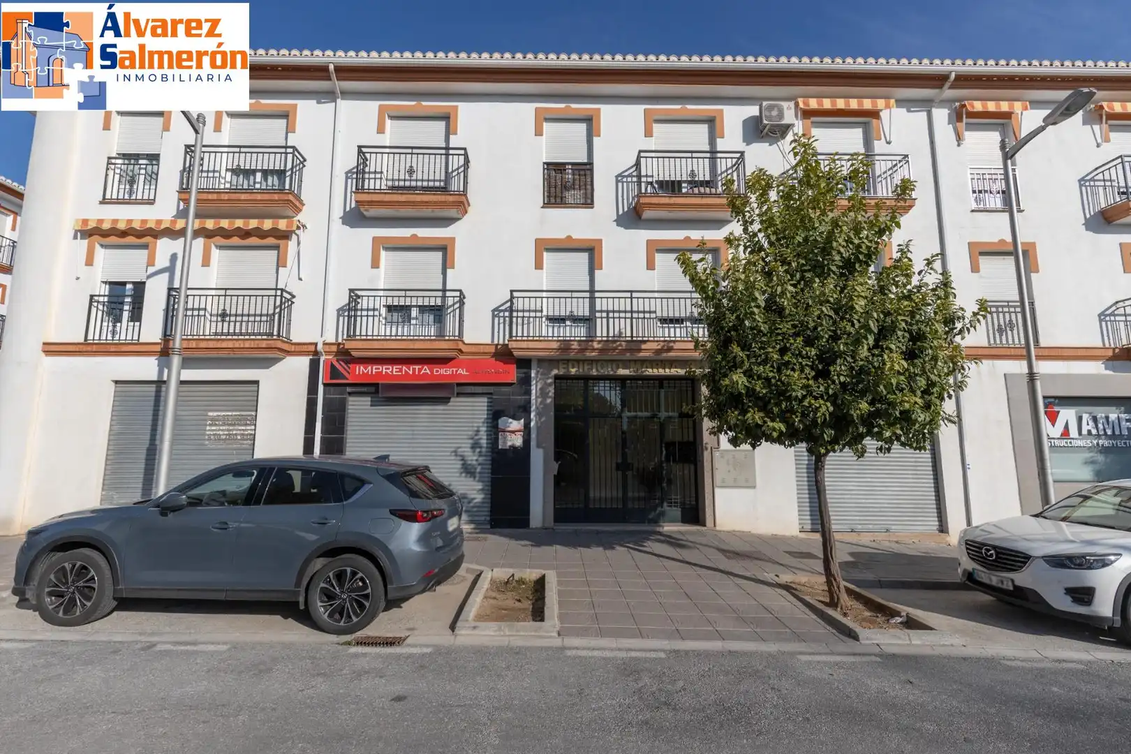 Vista exterior de Piso en venta en Alhendín con Aire acondicionado