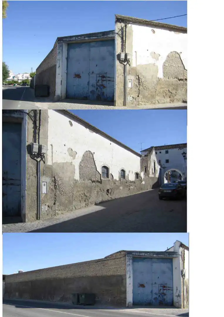 Vista exterior de Nave industrial en venta en Marchena