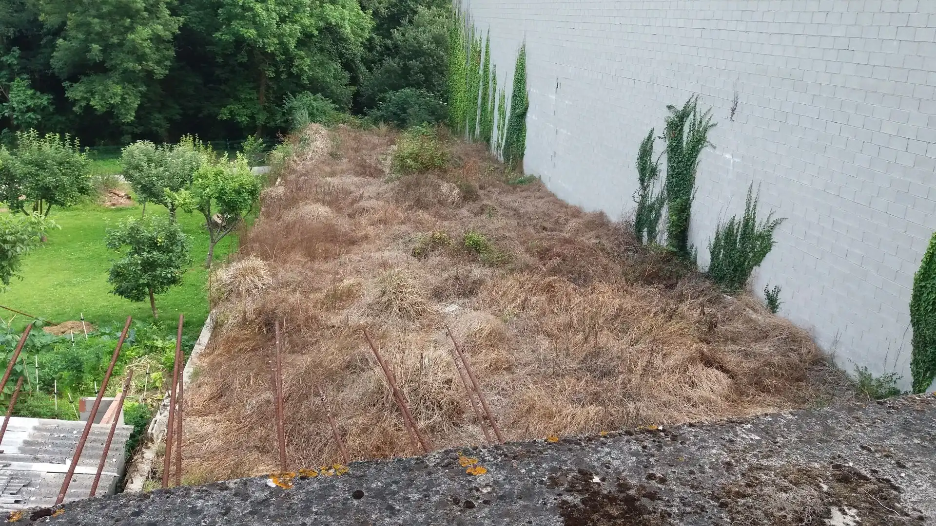 Garten von Fabrikhallen zum Verkauf in Oleiros