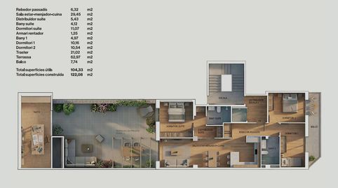 Foto 2 de Piso en venta en Rambla de Montserrat, 9, Catalunya - Fontetes, Cerdanyola del Vallès