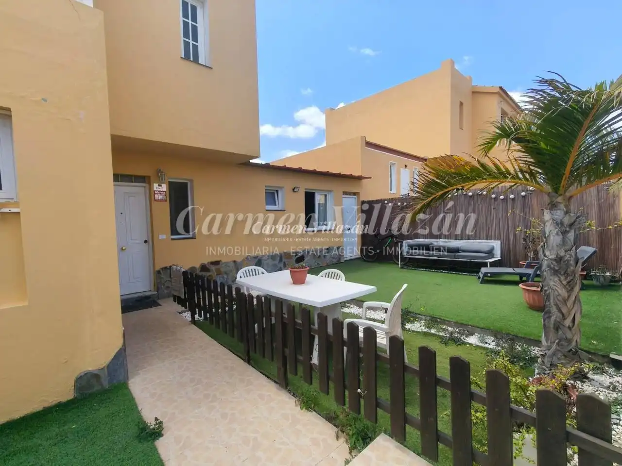 Garden of Detached homes for sale in La Oliva  with Private garden, Terrace and Furnished