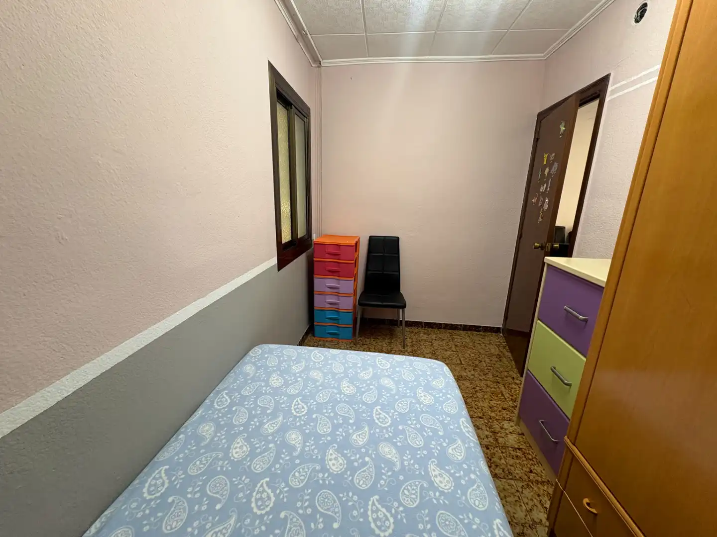 Schlafzimmer von Wohnung zum Verkauf in Badalona mit Balkon