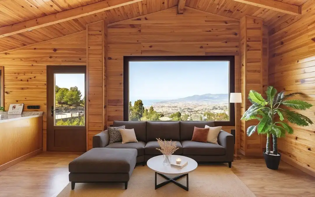 Wohnzimmer von Haus oder Chalet zum Verkauf in Málaga mit Möbliert
