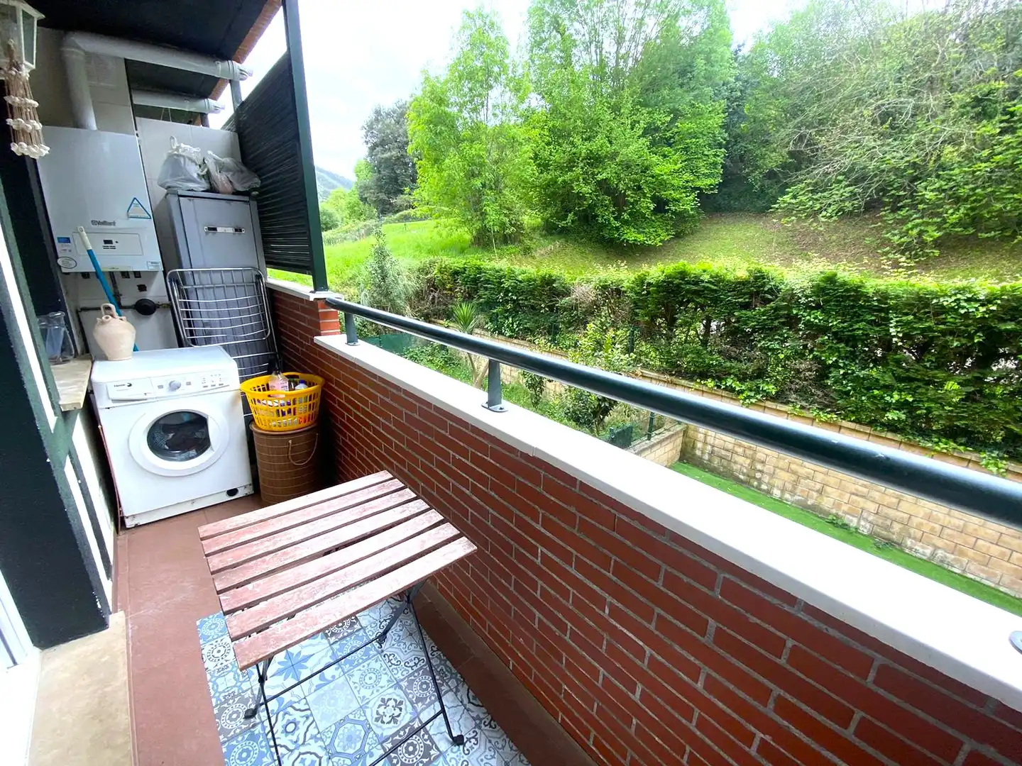 Terrasse von Wohnung zum Verkauf in Castro-Urdiales mit Heizung, Parkett und Terrasse