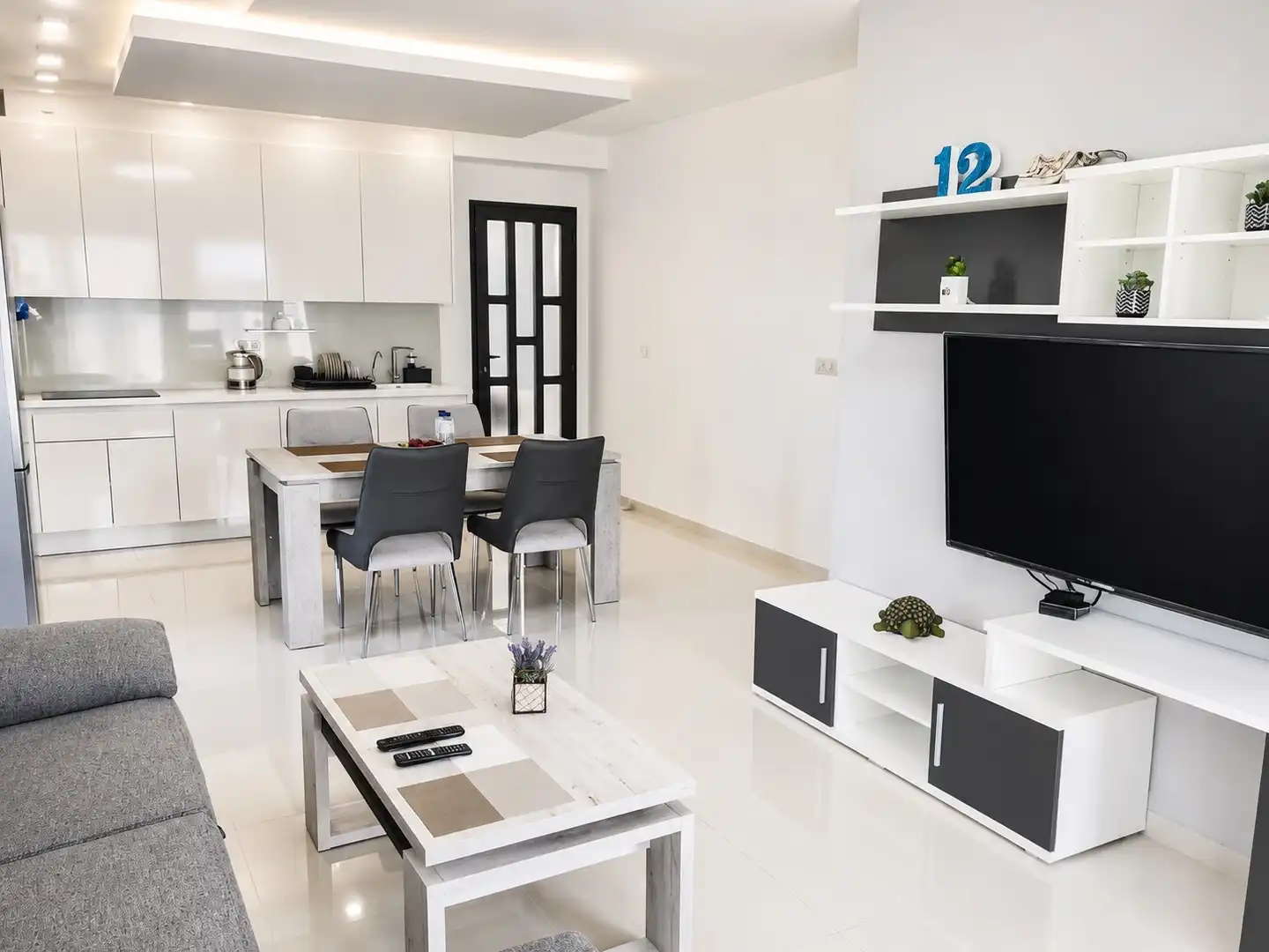 Living room of Houses for rent in Pilar de la Horadada  with Air Conditioner, Terrace and Swimming Pool