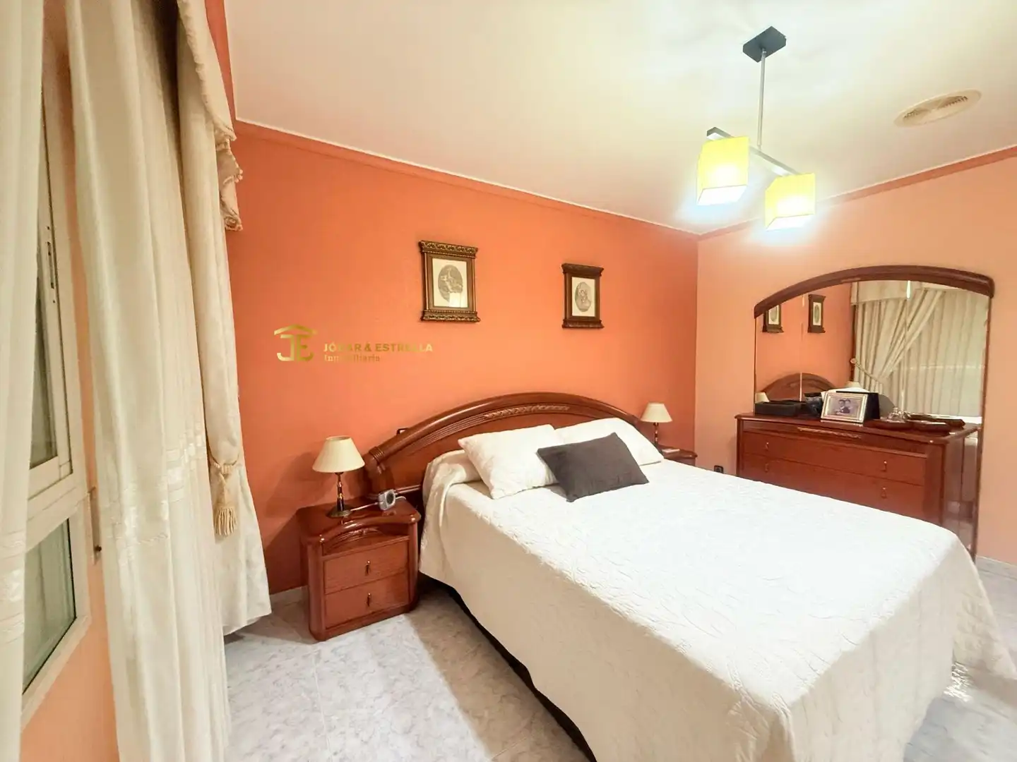 Bedroom of Flat for sale in Lorca  with Air Conditioner, Heating and Storage room
