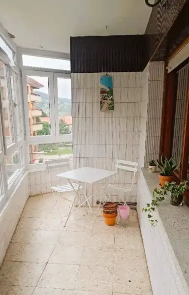 Balcony of Flat for rent in Pravia  with Heating, Terrace and Furnished