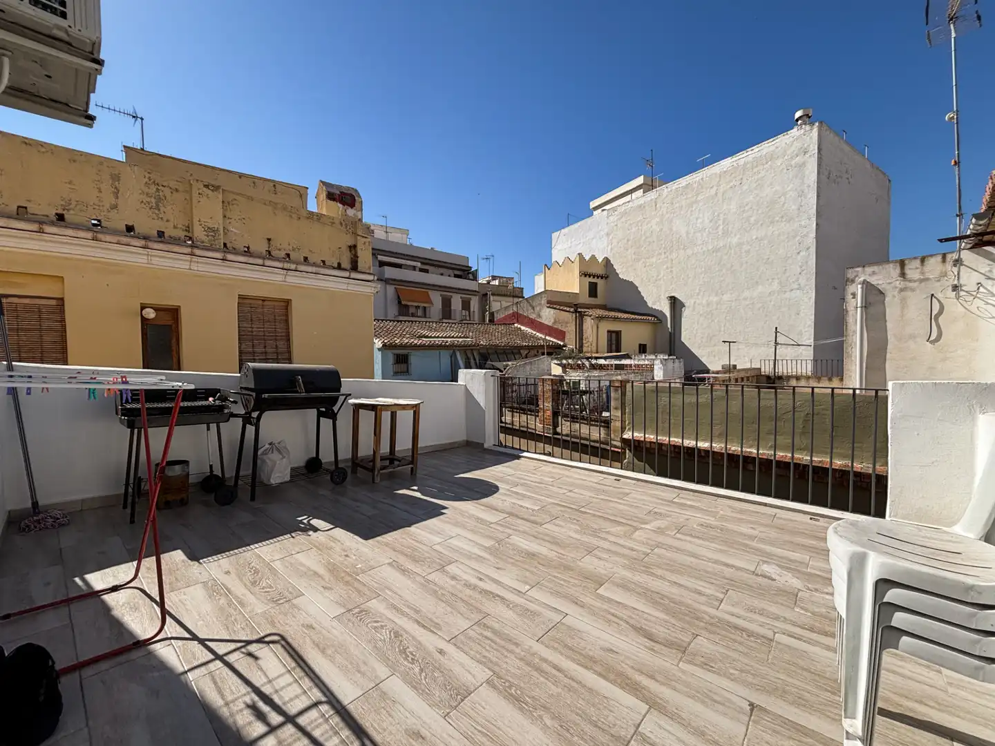 Terraza de Casa o chalet en venta en Burriana / Borriana con Aire acondicionado, Amueblado y Balcón