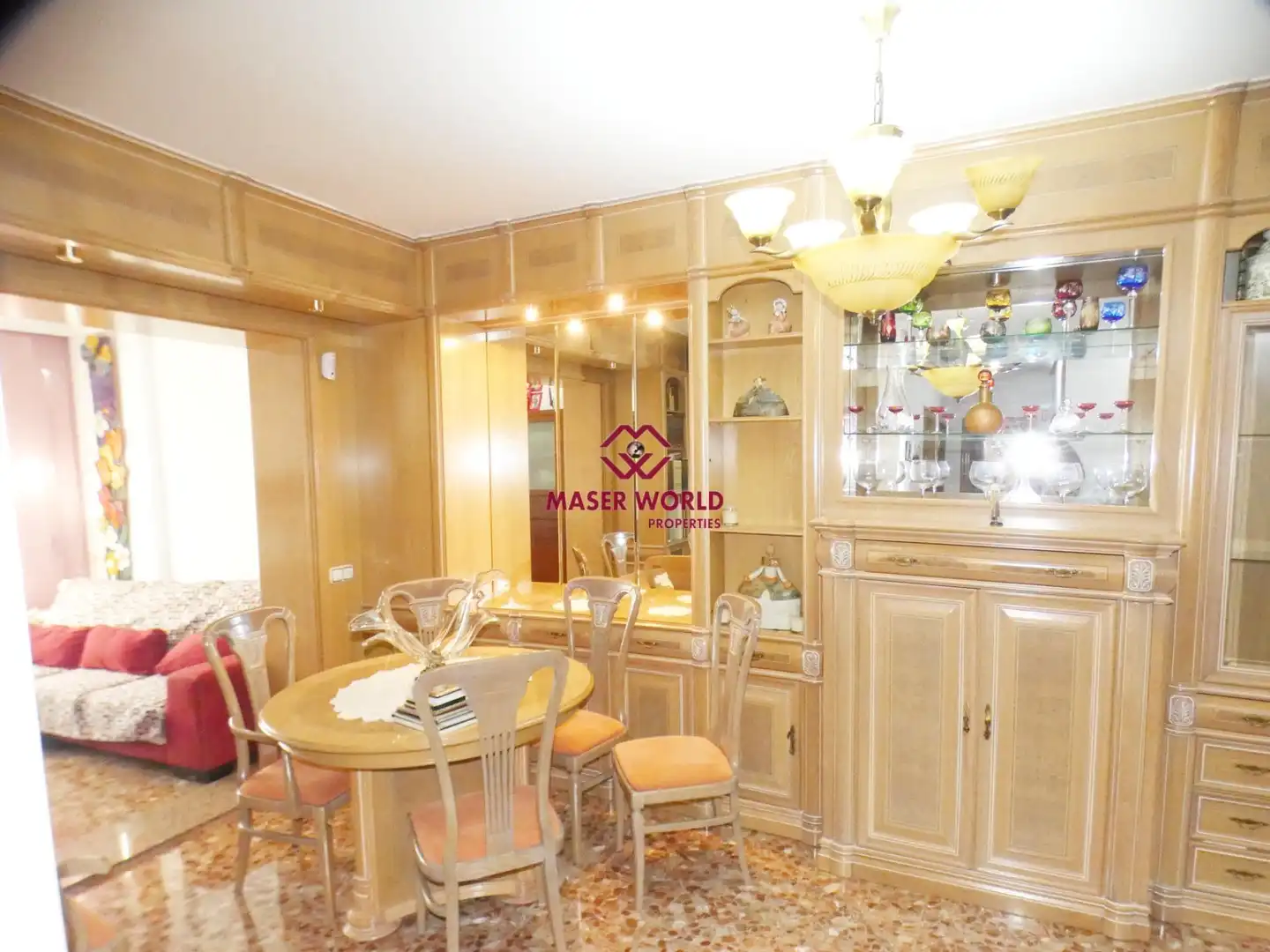 Esszimmer von Wohnung zum Verkauf in Mazarrón mit Klimaanlage, Heizung und Abstellraum