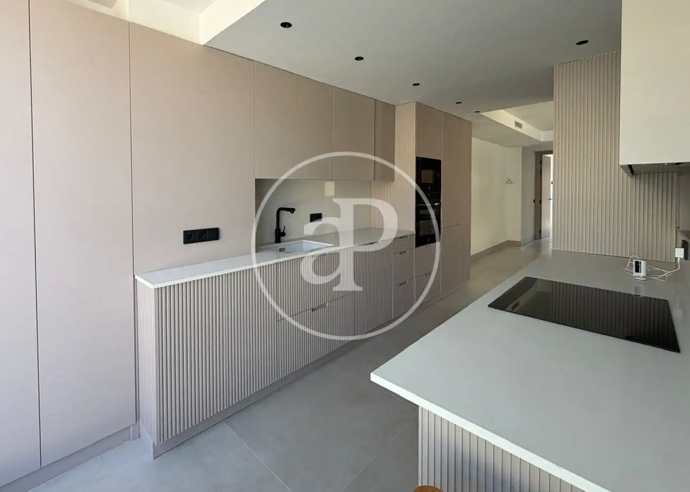 Kitchen of Flat for sale in Madrid  with Air Conditioner, Heating and Terrace