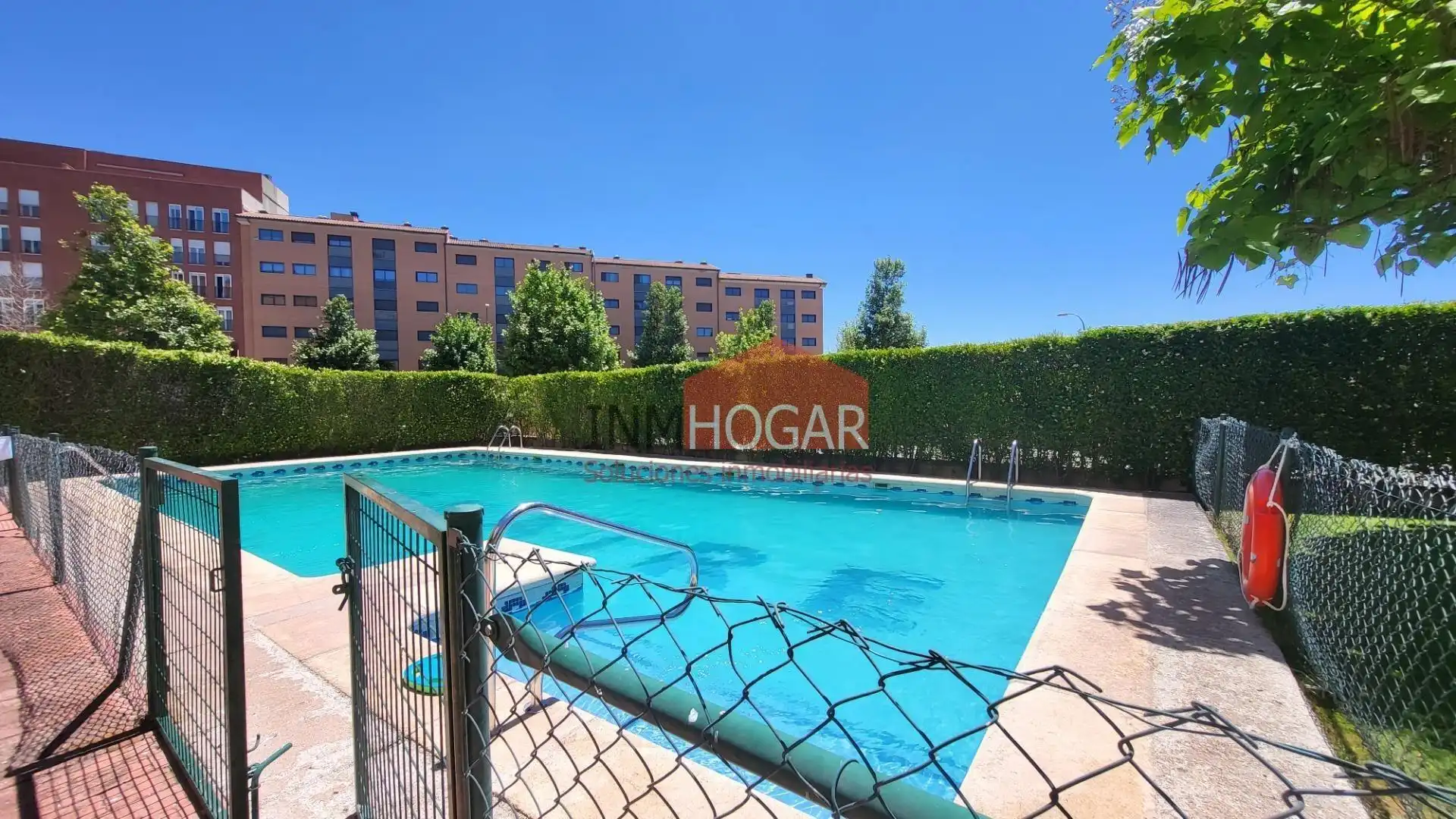 Swimming pool of Flat for sale in Ávila  with Heating, Private garden and Terrace