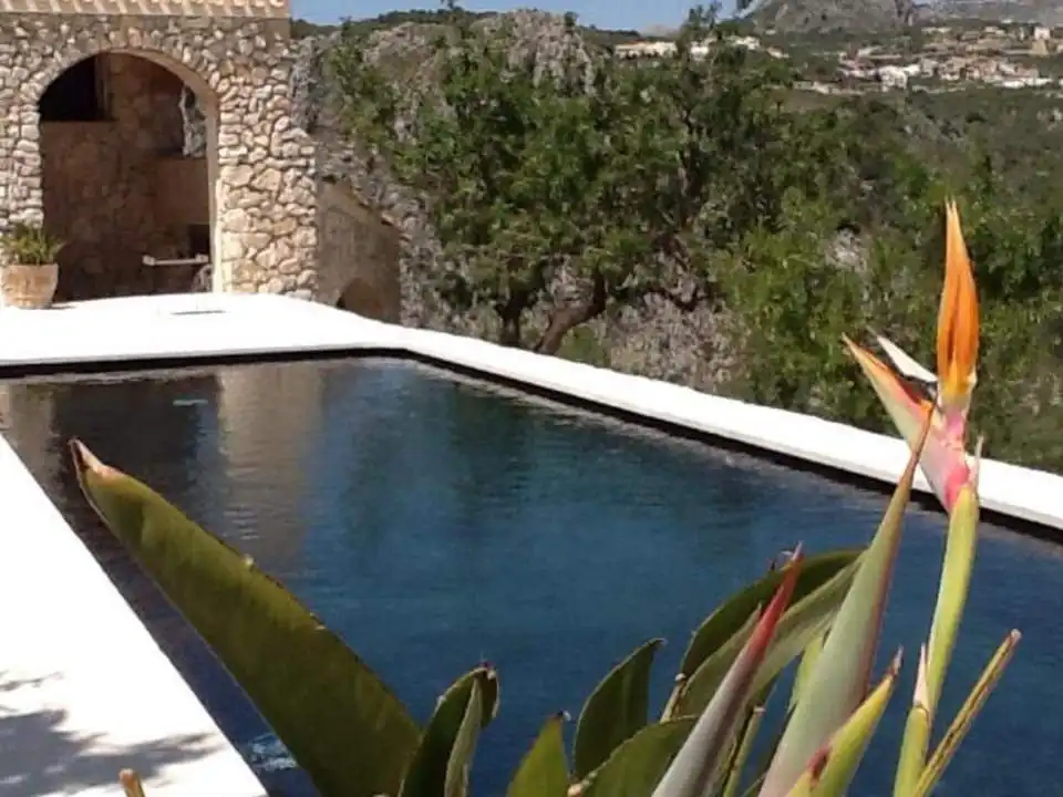 Swimming pool of Country homes for sale in Tàrbena