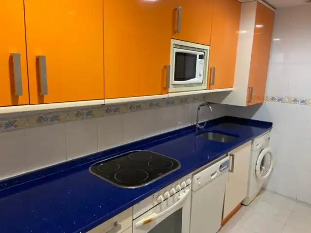Cocina de Dúplex de alquiler en Zaragoza con Aire acondicionado, Calefacción y Terraza