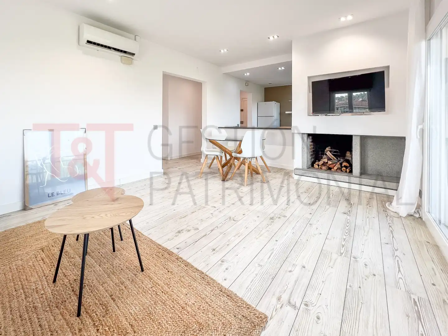 Living room of Flat for sale in Castell d'Aro, Platja d'Aro i s'Agaró  with Air Conditioner, Heating and Terrace