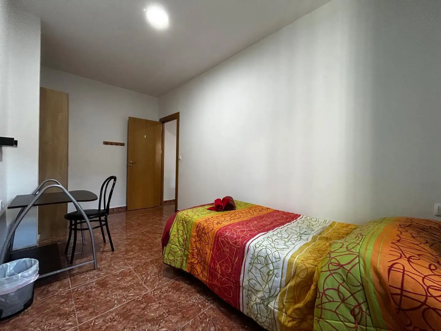 Schlafzimmer von Erdgeschoss zur Miete in Murcia mit Klimaanlage und Möbliert